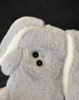 Plush Cute Long Eared Rabbit Phone Case