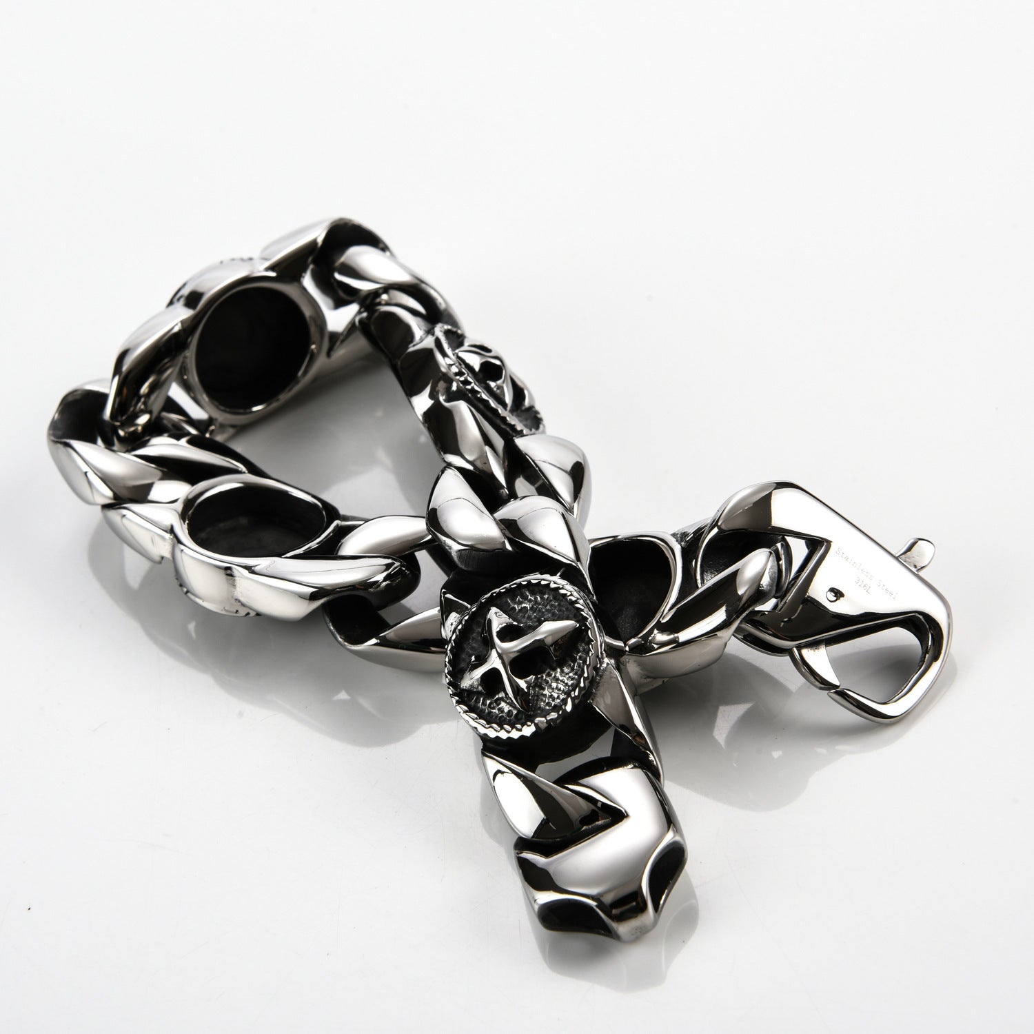 Titanium Steel Men&#39;s Bracelet