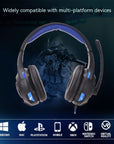 Light-emitting Head-mounted PS5 Gaming Headset Head-mounted