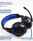 Light-emitting Head-mounted PS5 Gaming Headset Head-mounted