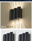 Modern Led Outdoor Up And Down Spotlight Waterproof