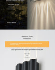 Modern Led Outdoor Up And Down Spotlight Waterproof