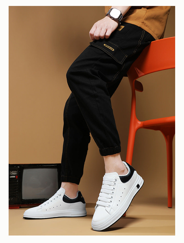 Men&#39;s Sneakers Height Increasing Leisure 6CM Sneakers