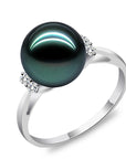 Natural Deep Sea Nanyang Pearl Ring