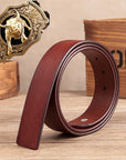 Cow Head Copper Buckle Belt ( 3 to 7 Days shipping)