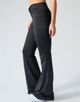 Women’s Abdominal-Shaping Bell-Bottom Pants – High-Waist Slimming Street Style Trousers