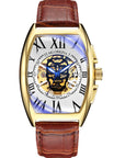 Hollow Transparent Bottom Men's Mechanical Watch