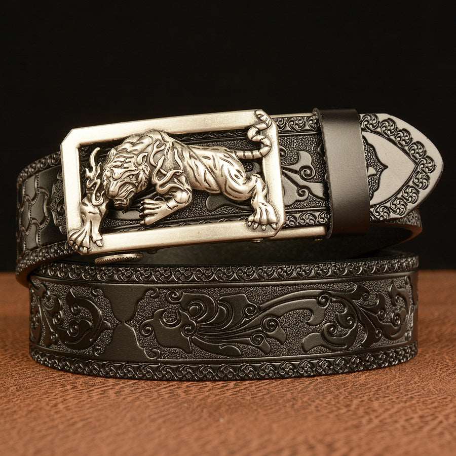 Automatic Buckle Casual Men Belt Personality