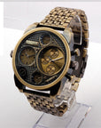 brand stainless steel male watch