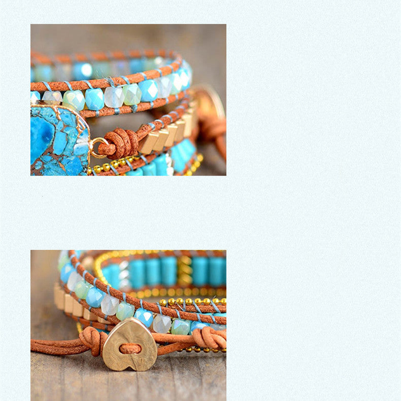 Turquoise Bracelet Bohemian Style Bracelet UNISEX