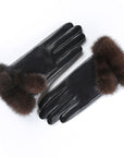 Women’s Winter Sheepskin Gloves – Touch Screen & Thermal Insulated