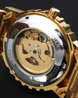 Full Automatic Men's Mechanical Watch Steel Strip