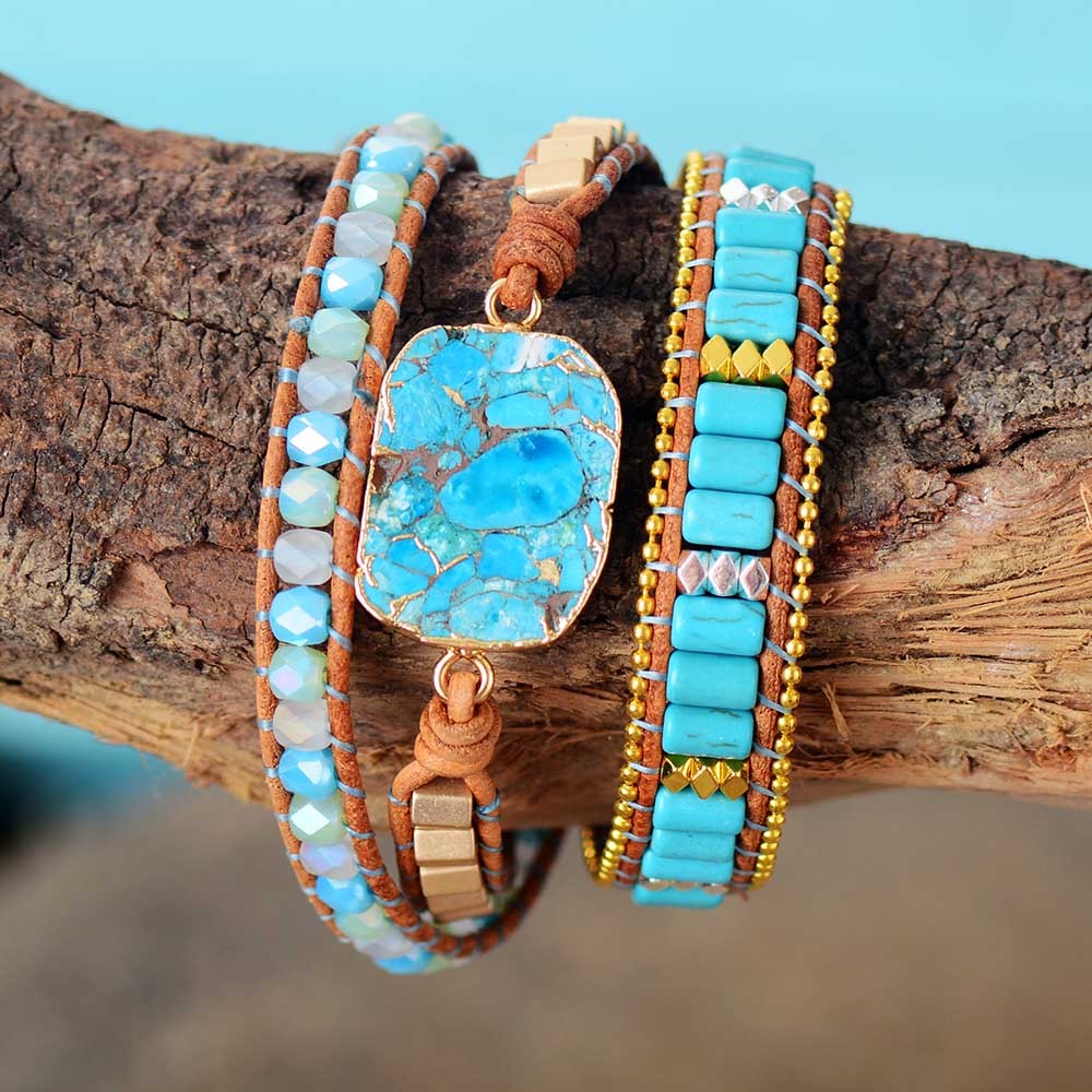 Turquoise Bracelet Bohemian Style Bracelet UNISEX