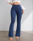 Women’s Wild Stretch Flared Jeans – Retro Glam Meets Modern Comfort