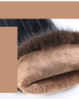 Women’s Winter Sheepskin Gloves – Touch Screen & Thermal Insulated