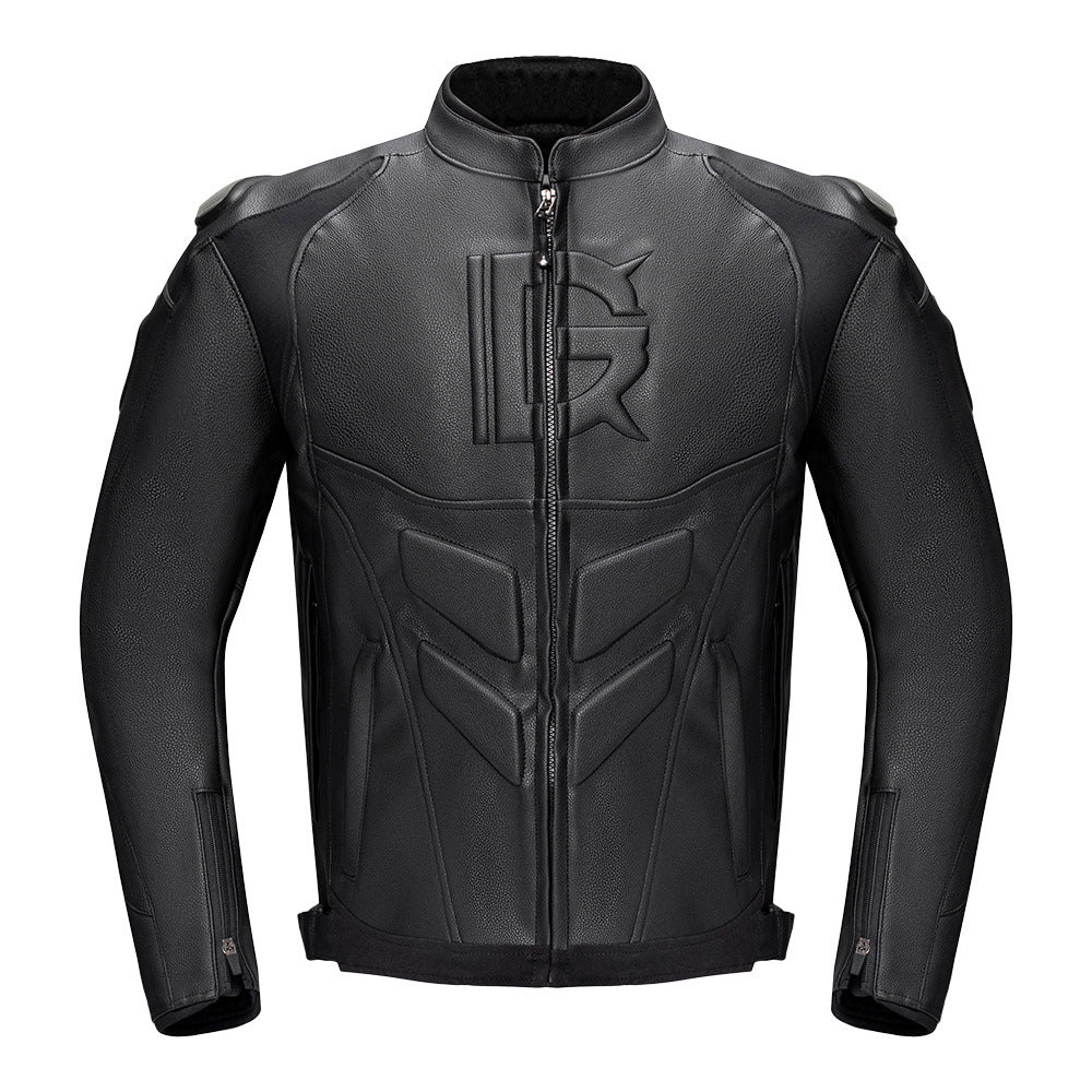 Wind-proof Motorcycle Leather Pants Suit For Men