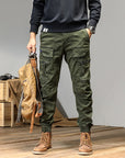 Men’s Japanese Style Overalls – Simple Fashion All-Matching