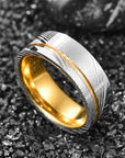 Men's Fashion Damascus  Steel Ring ( 3 to 7 Days shipping)