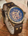 Men's Fashion Hollowed-out Automatic Mechanical Watch