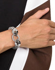 Titanium steel men's bracelet