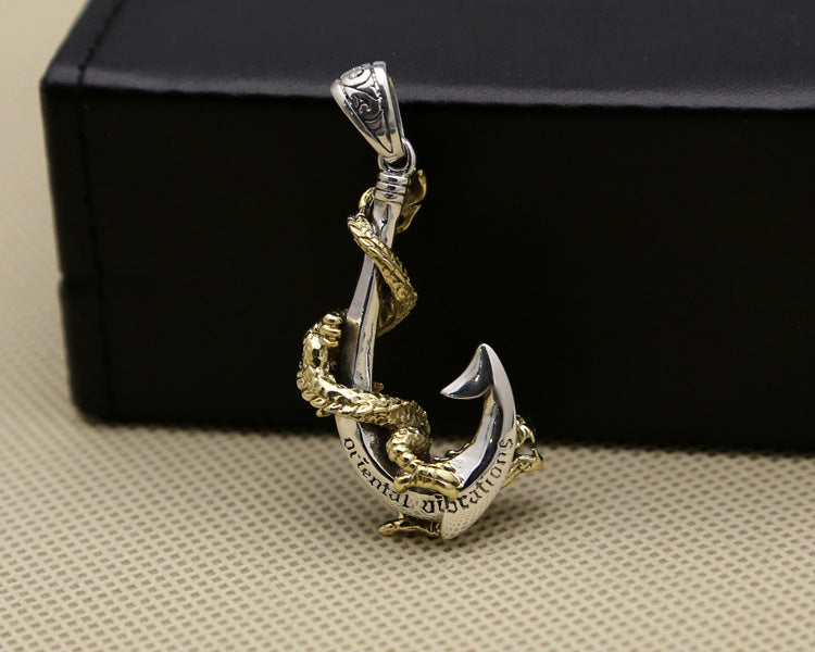 Anchor Pirate Hook Pendant   ( 3 TO 7 DAYS SHIPPING)