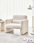 Cashmere Sofa, Modern Single SOFA / CHAIR ( USA ONLY + 3 TO 5 DAYS SHIPPING)