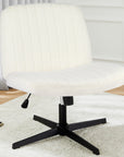 Cross-Legged Chair,No Wheels Armless Swivel Home Office Chair * ( USA ONLY 3 TO 5 DAYS SHIPPING)