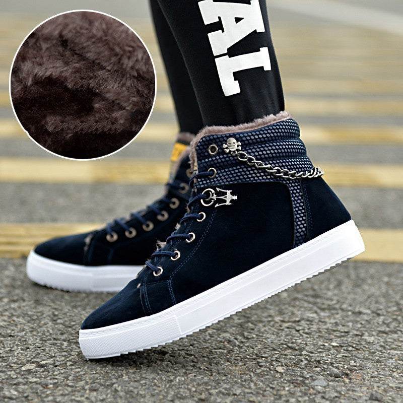 Men&#39;s Fleece-lined Sneakers