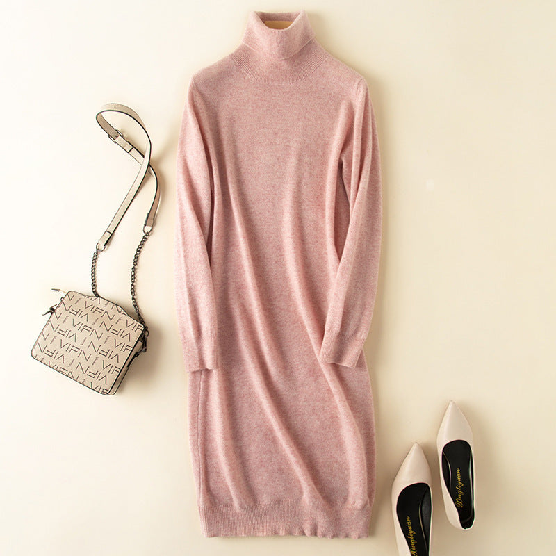 Women’s Knit Wool Sweater Skirt – Cozy Elegance with Timeless Charm