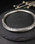 Mobius ring silver bracelet UNISEX