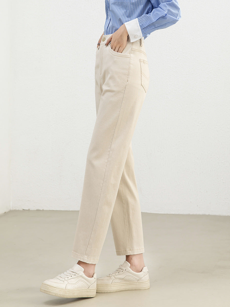 Women&#39;s Loose High Waist Skinny Pants