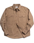 Men’s Workwear Amekaji Long-Sleeve Shirt – Lapel Cardigan Style