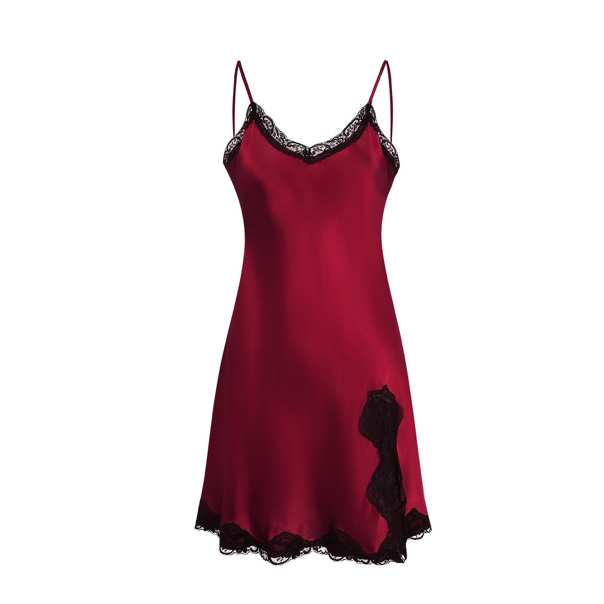 👗 Women’s Real Silk Slip Dress – Sexy Slit 100% Mulberry Silk Elegance