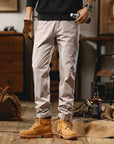 Business Style Slim-fitting Long Pants