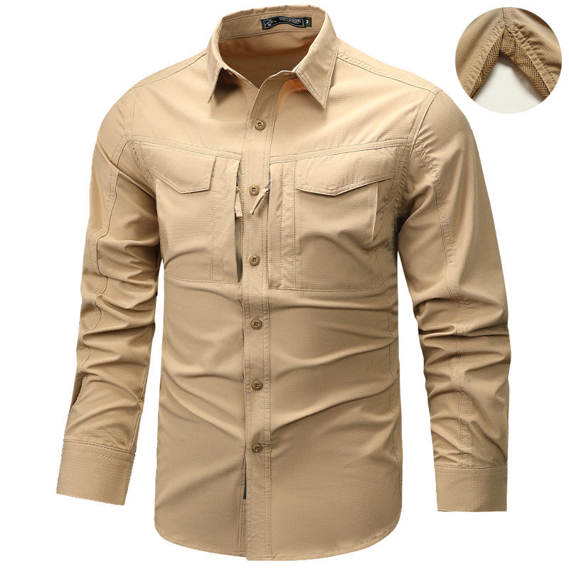 Men LABOR Work Shirt