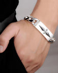 Men's Simplicity All-match Cuban Real Bracelet