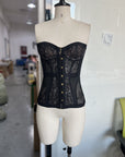 Women’s Fishbone Corset Tube Top – Sexy Slim-Fit Strapless Design