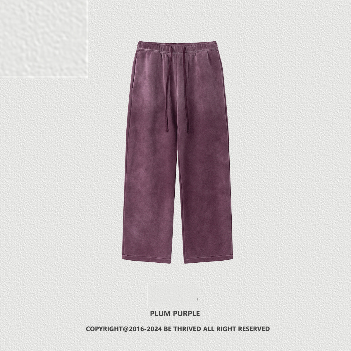 Men&#39;s Loose Velvet Thickened Wide Leg Straight Casual Pants