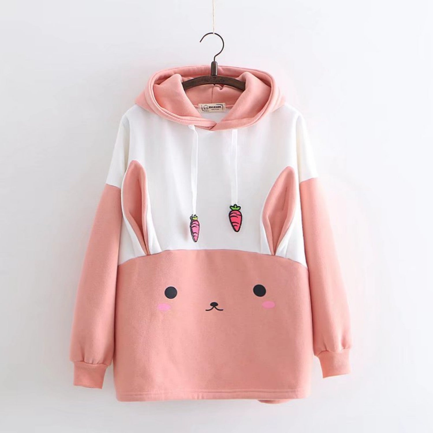 Women’s Forest Fleece Hoodie – Cozy Autumn &amp; Winter Cartoon Style