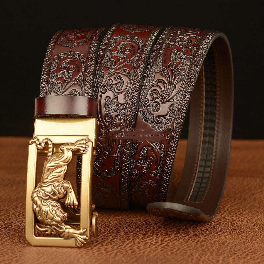 Automatic Buckle Casual Men Belt Personality