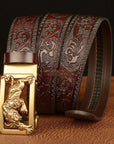 Automatic Buckle Casual Men Belt Personality