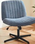 Cross-Legged Chair,No Wheels Armless Swivel Home Office Chair * ( USA ONLY 3 TO 5 DAYS SHIPPING)