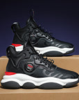 Men’s High-Top Basketball Shoes – Shock Absorbing & Non-Slip Court Sneakers