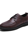 Men's Shoes Small Leather Shoes