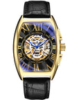 Hollow Transparent Bottom Men's Mechanical Watch