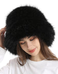 WOMEN'S Winter Warm Thickened Faux Fur Hat – Cozy Elegance with European Style