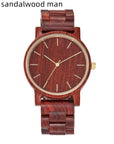 Vintage Casual Wood Watch Fashion