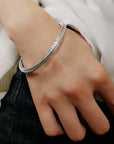 Mobius ring silver bracelet UNISEX