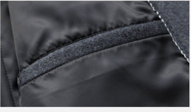 Men’s Woolen Slim-Fit Trench Coat – Classic Tailored Wool Overcoat