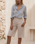 Women's Pure Linen Shirt